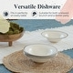 preview thumbnail 20 of 27, Portmeirion Set of 4 Potters Brushstroke Oatmeal Bowls - 6.5" (D) x 2" (H)