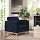 Option Dark Navy Blue Performance Velvet