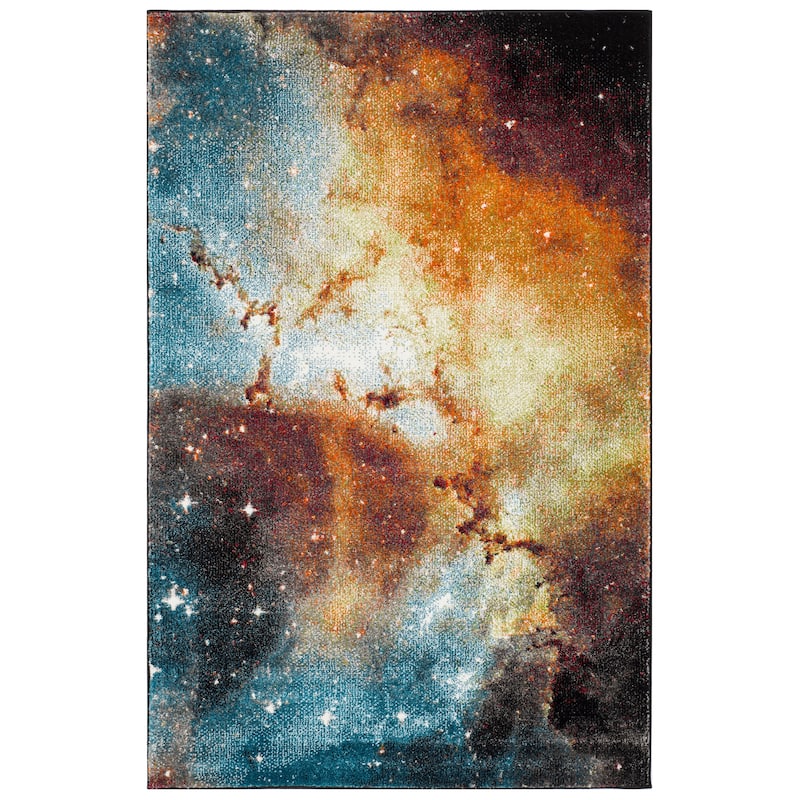 SAFAVIEH Galaxy Ljiljana Modern Abstract Celestial Rug