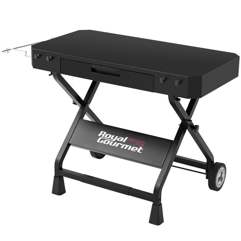 Royal Gourmet GD3701 Portable Collapsible Grill Stand, Black