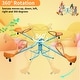 preview thumbnail 3 of 6, Outdoor Kids Spinning Seesaw, Backyard Sit and Rotation Teeter Totter - Multicolor