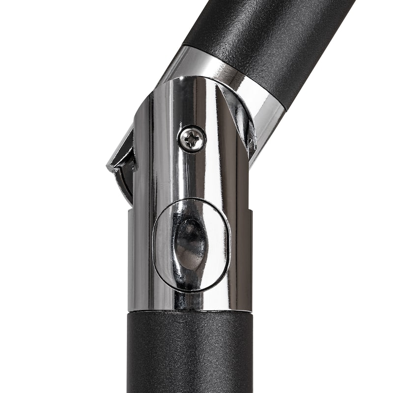 Pellebant 10 X 6.5 FT Patio Market Umbrella with Base