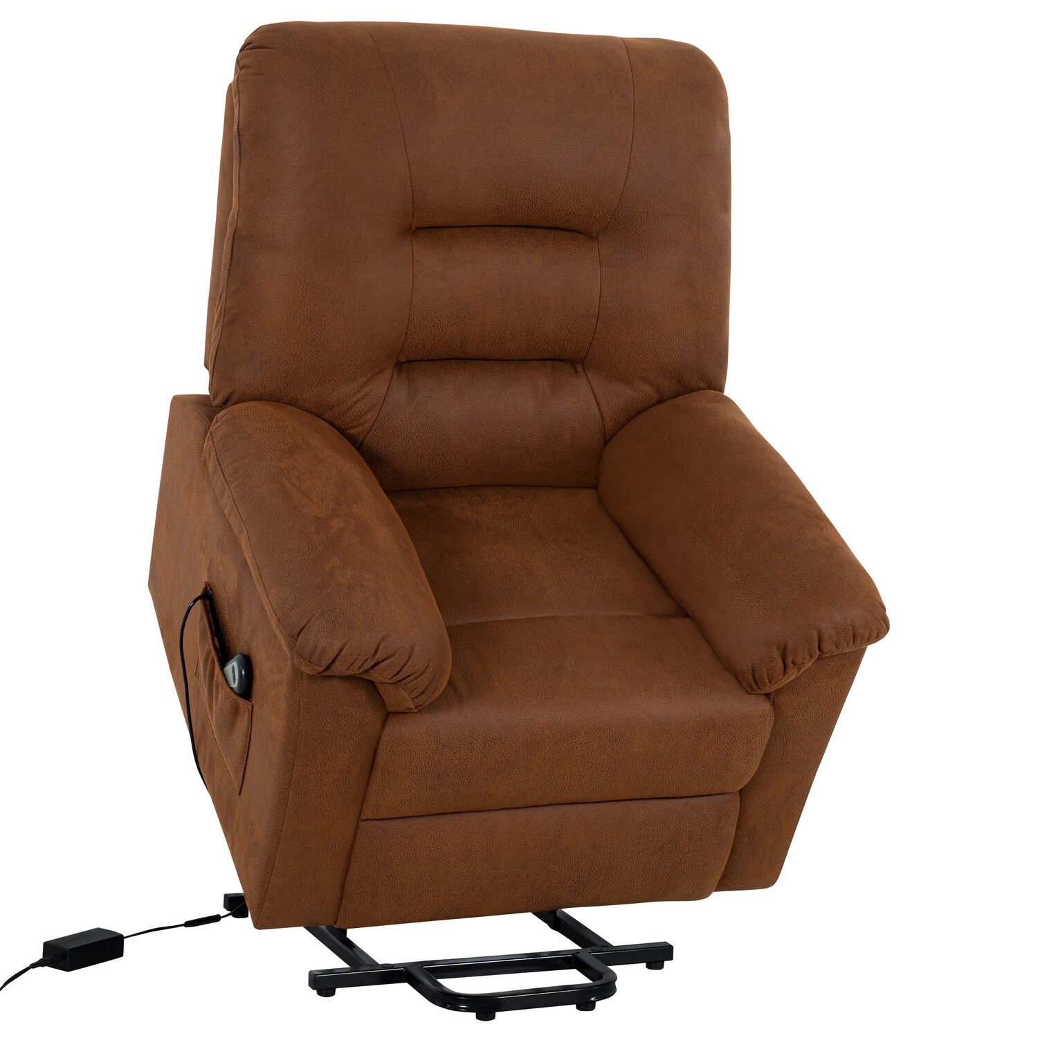 Fayette Power Recliner Chair, Lift Recliner, Electric Recliner Chairs, Lift Chairs Recliners for Elderly with Footrest by Naomi Home Color Mocha
