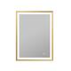 Wall Mounted Back Light Bathroom Framed LED Mirror Anti- Fog With Dimmable Light Touch Sensor And Memory Function