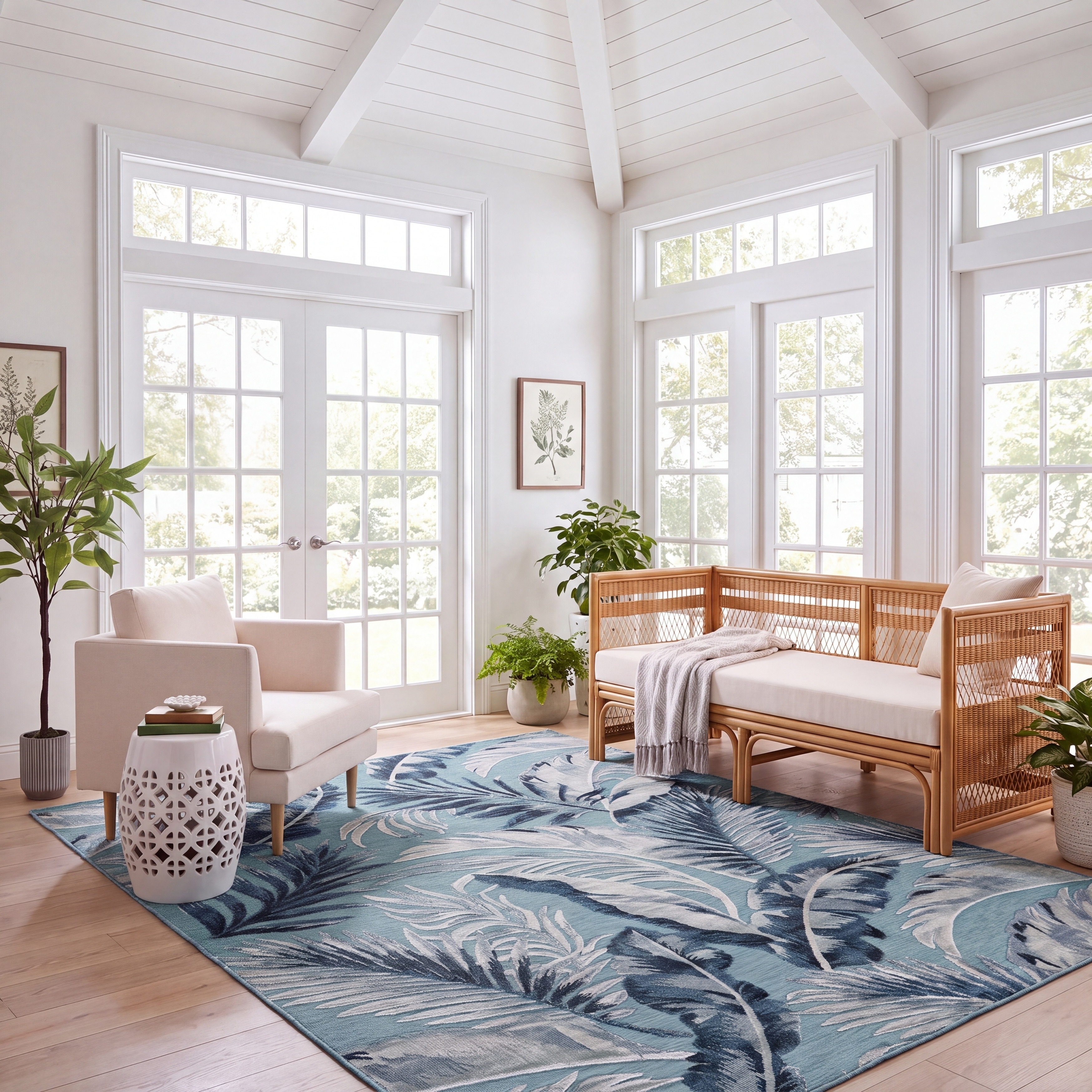 SAFAVIEH Cabana Giusta Indoor/ Outdoor Waterproof Rug