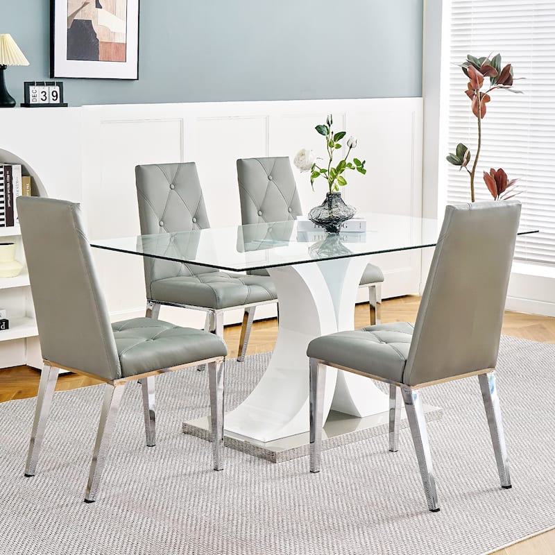 Set of 2 Modern Simple Dining Chair