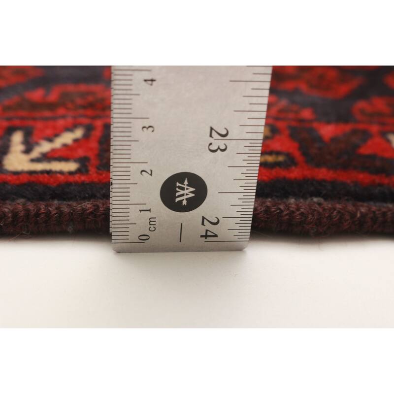 Teimani Red Rug 3'1" x 4'11" - 3'1 x 4'11