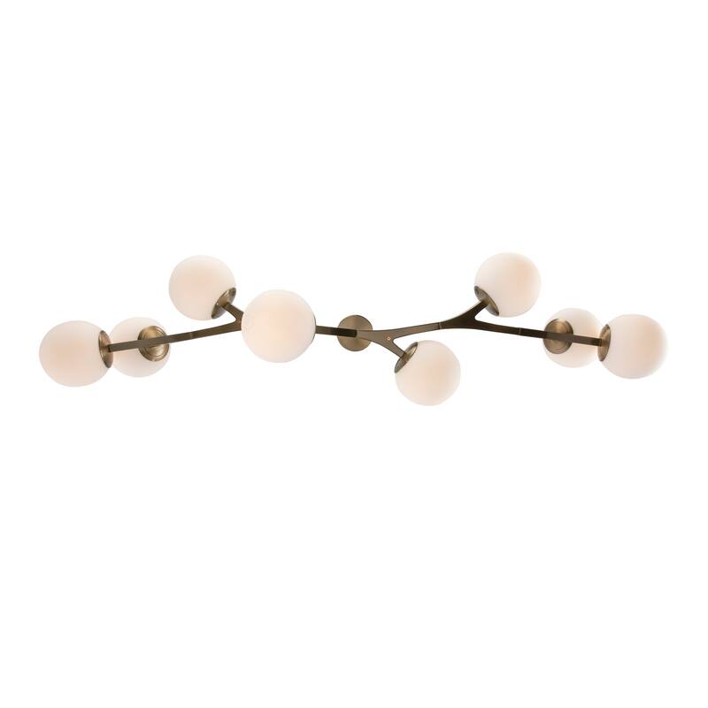 Trans Globe Lighting 11638 Rebel 8 Light 57" Wide Linear Pendant