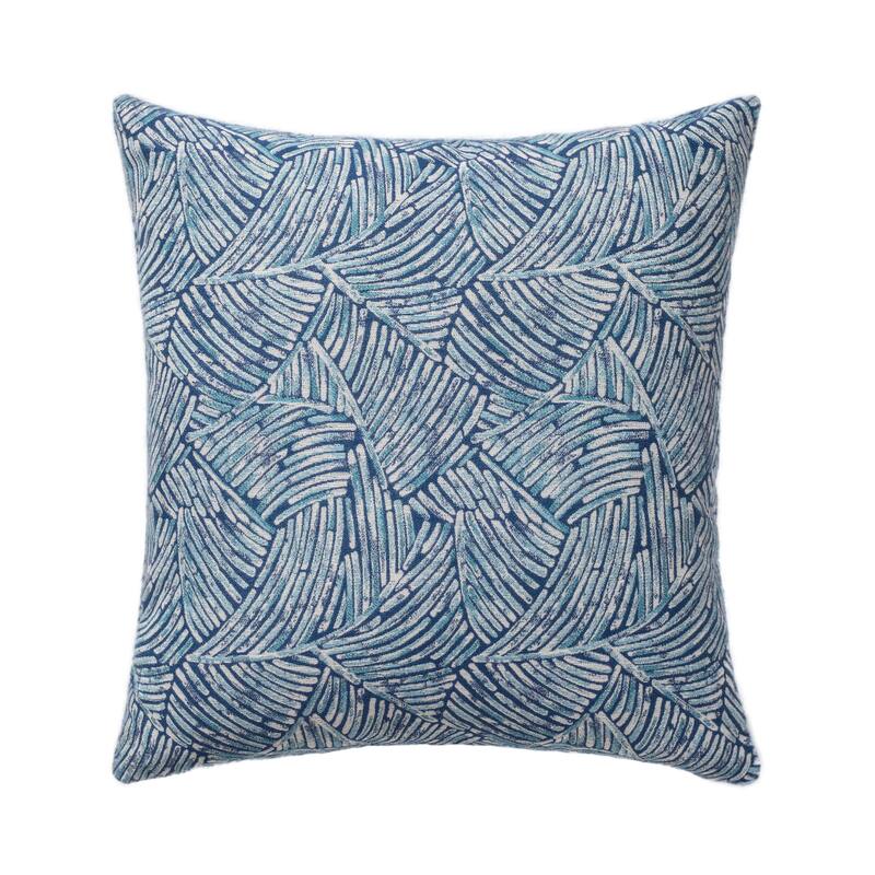 Authentic Hotel and Spa Swish Decorative Pillow Cover - Aqua Blue - 18" x 18"