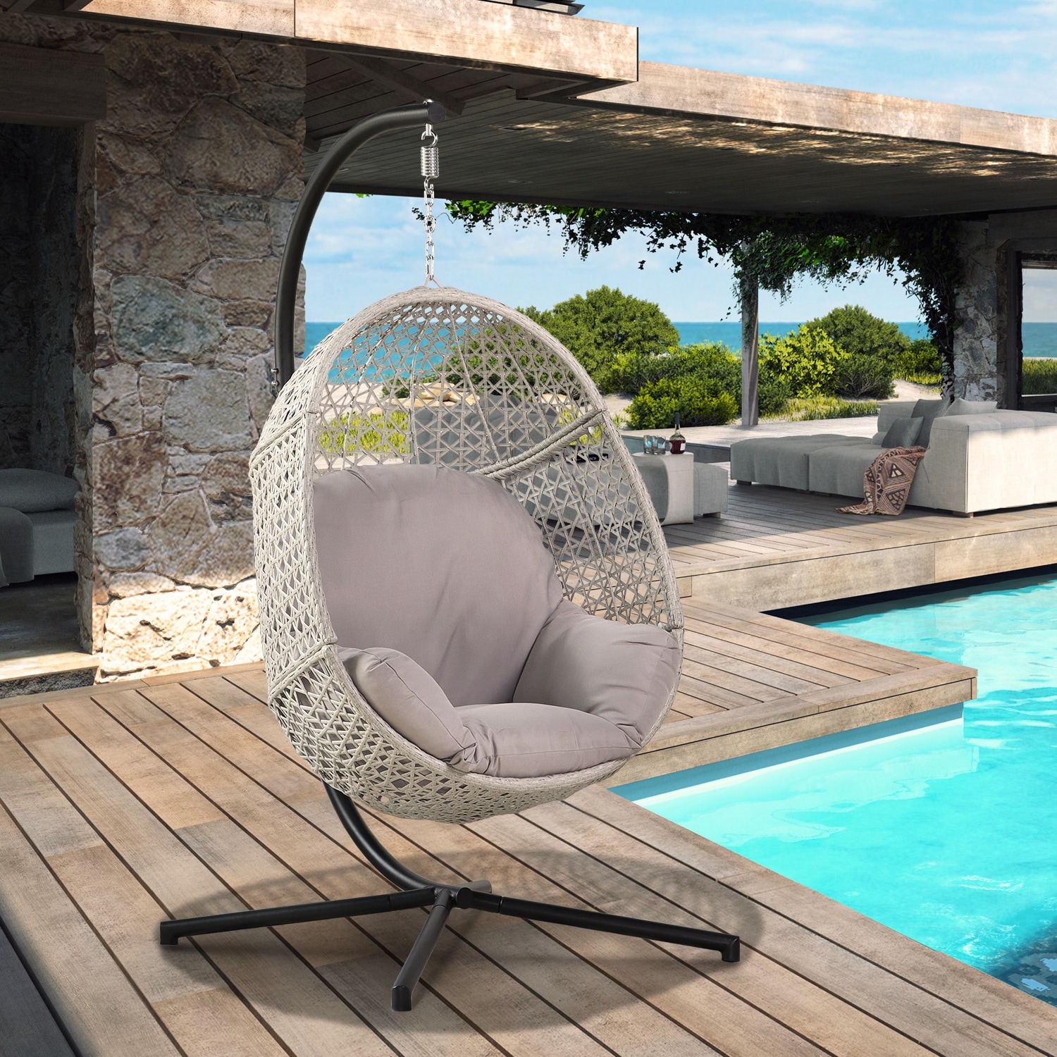 Large sale swing chair
