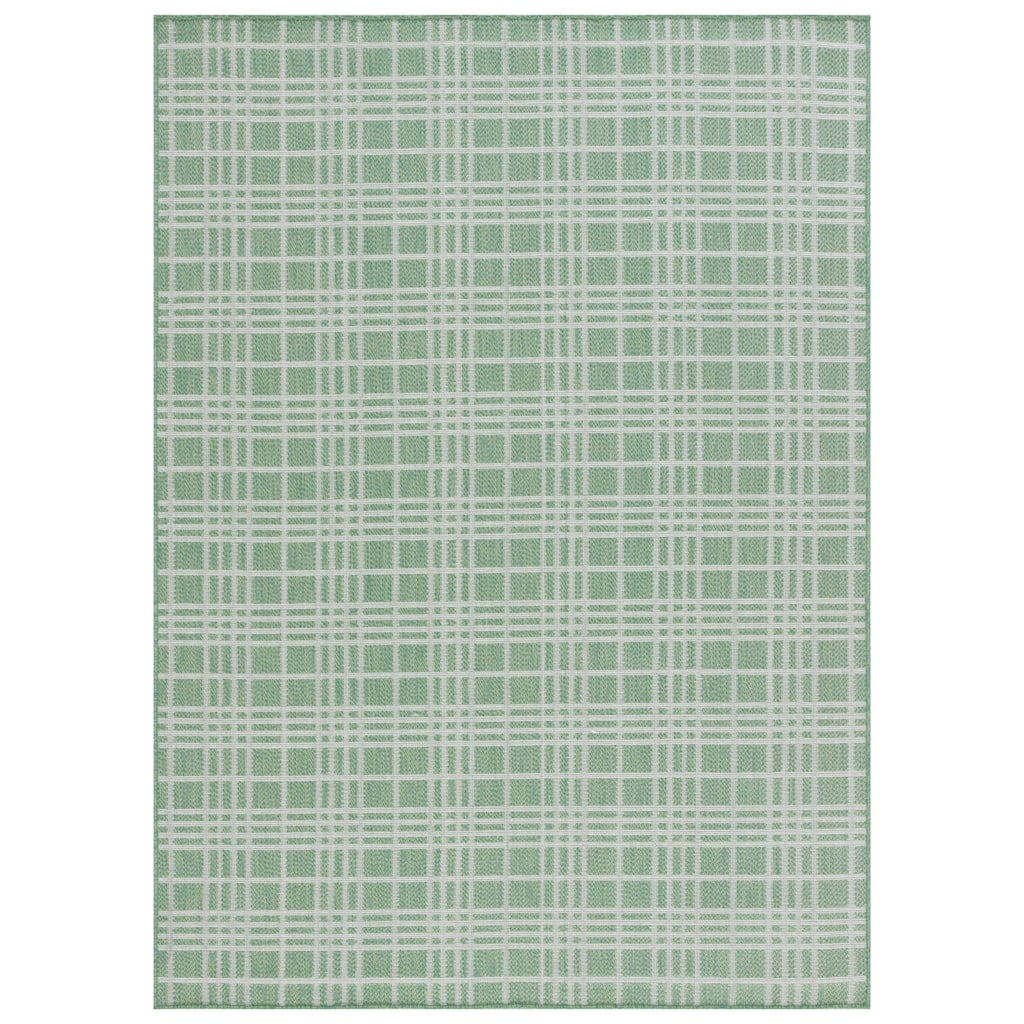 SAFAVIEH Bermuda Homa Geometric Indoor/Outdoor Waterproof Rug - 8' x 10'