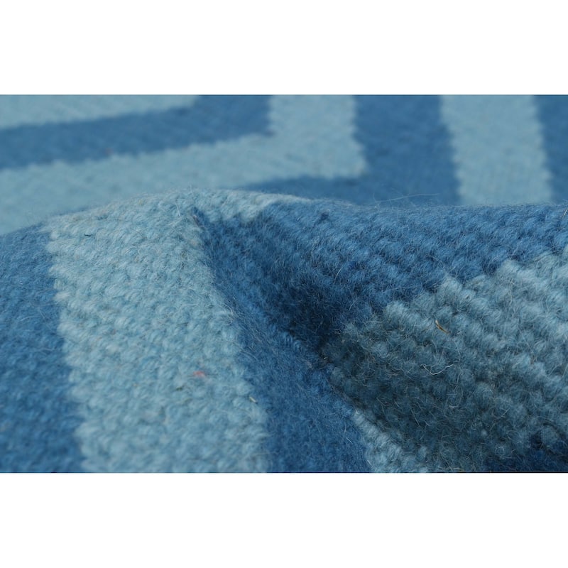Ankara Blue Kilim 5'0" x 7'11" - 5'0 x 7'11