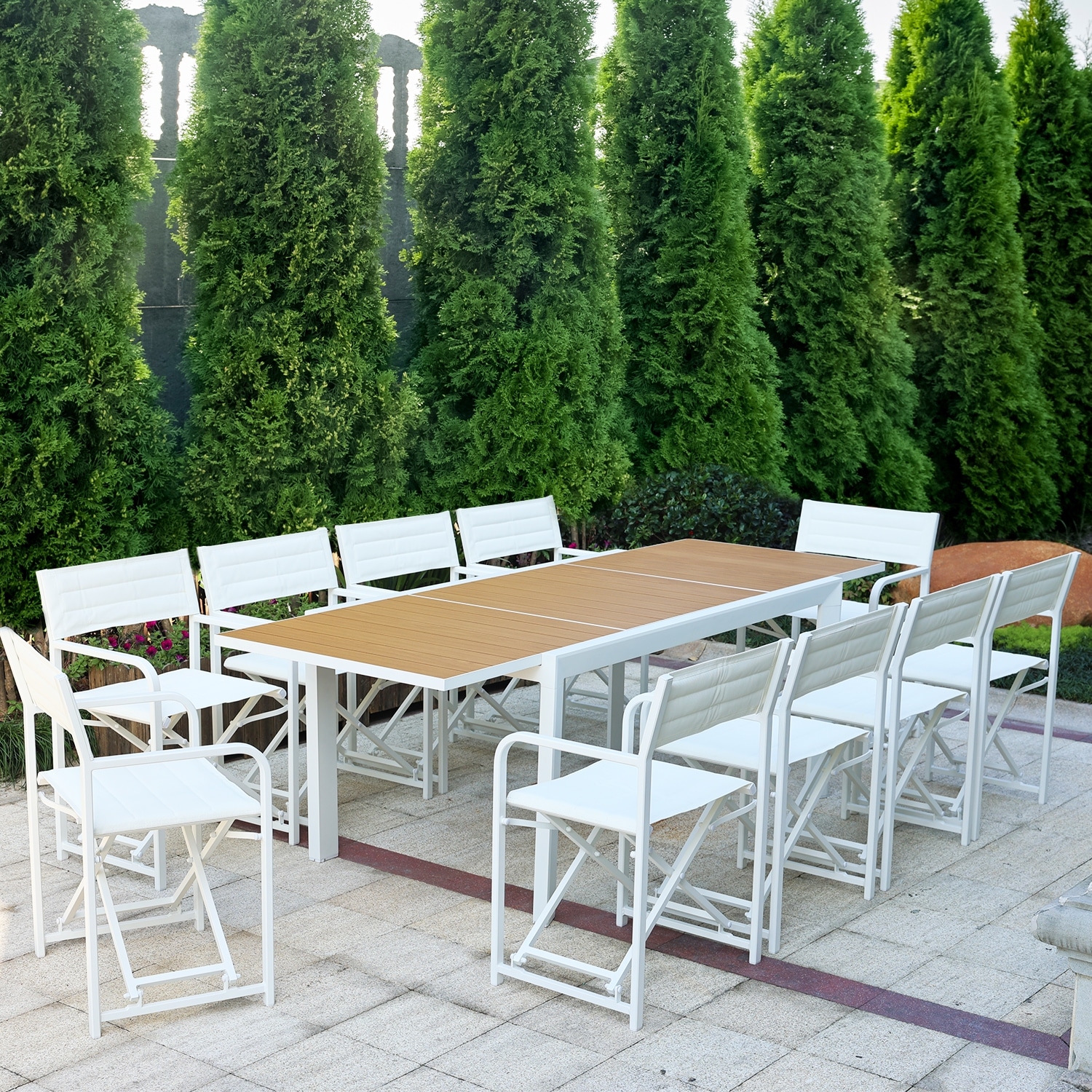 Outdoor 10 person best sale table