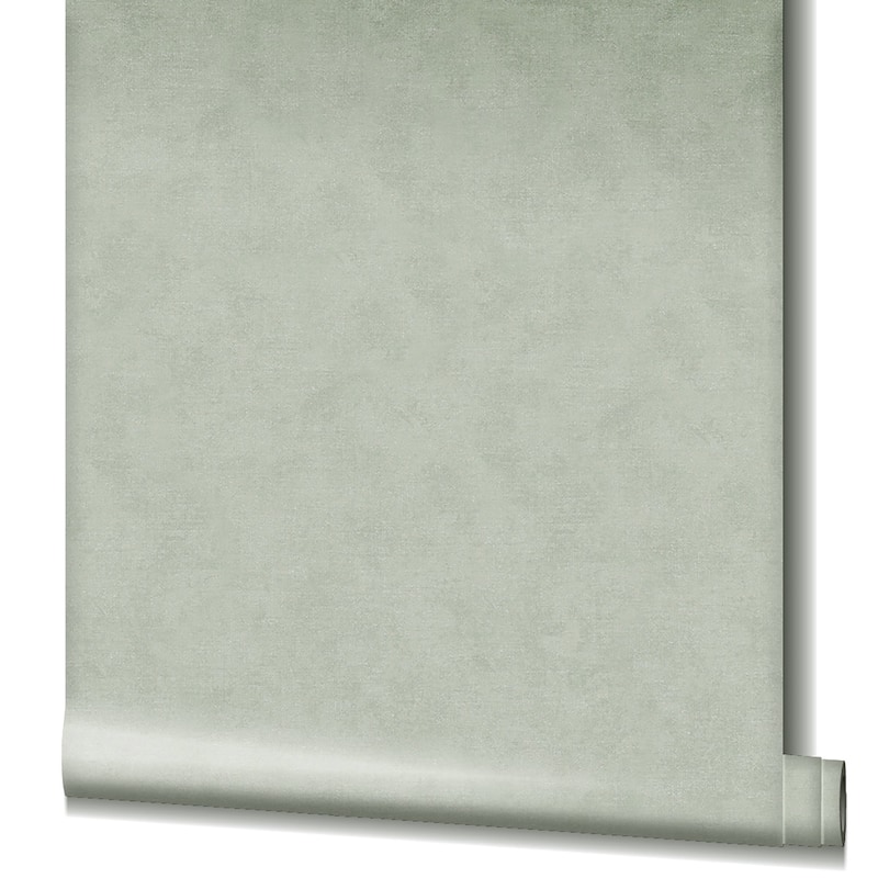 Galerie Wallcoverings Flora Plain Textured Vinyl on Non-woven Lustre Wallpaper Roll