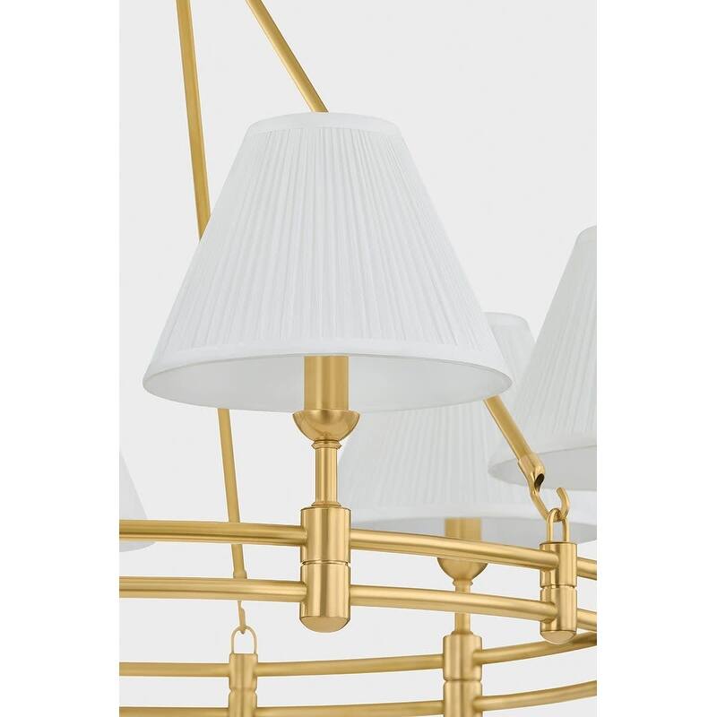 Hudson Valley Lighting MDS1800 Howard 6 Light 33" Wide Chandelier with
