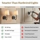 preview thumbnail 19 of 20, Bell + Howell Wall Light 2 Pack Smooth Fabric Rechargeable LED Wall Sconces Cordless Dimmable Touch Control