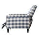 preview thumbnail 25 of 94, Christopher Knight Home - Darvis Contemporary Upholstered Recliner Club Chair with Tapered Legs
