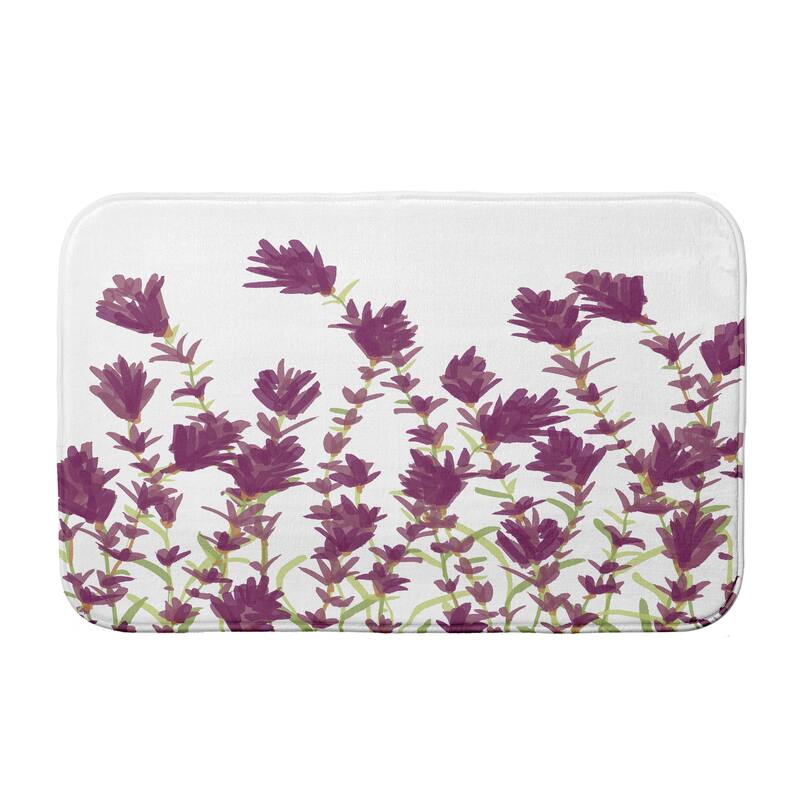 Lavender Bath Mat - 21 x 34 - Purple