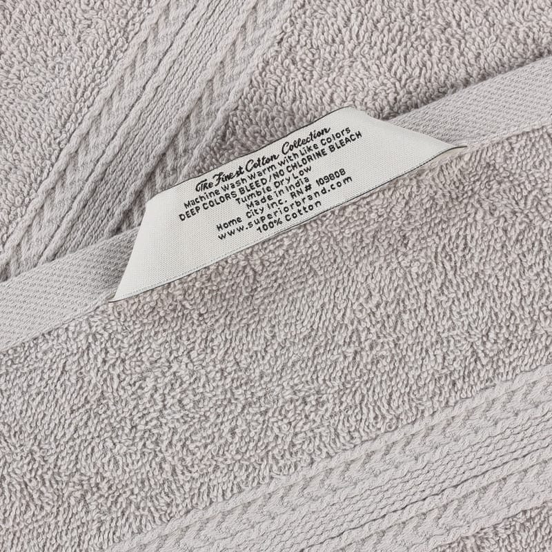 Superior Eco-Friendly Cotton 8-Piece Towel Set