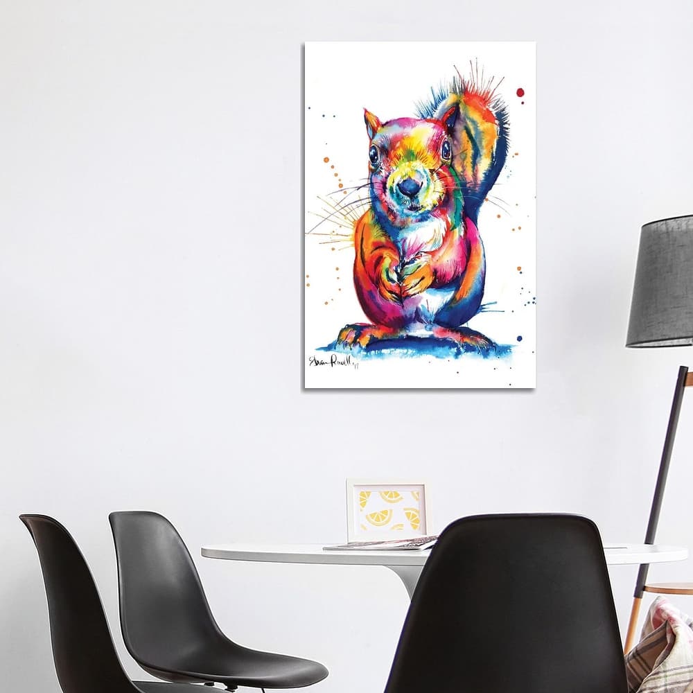 iCanvas "Squirrel" by Weekday Best Canvas Print