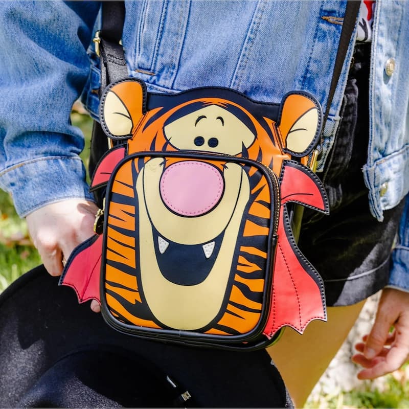 Winnie the Pooh Tigger Vampire Cosplay Passport Bag