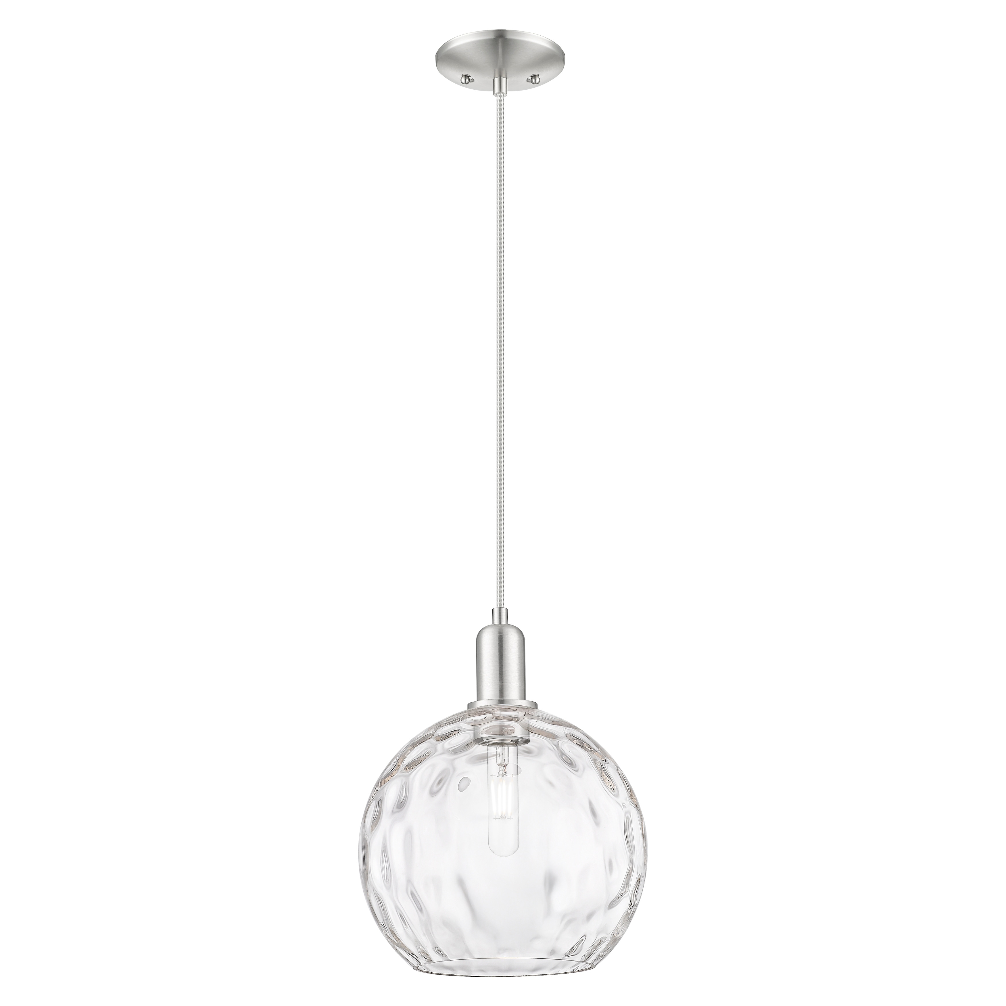Innovations Lighting Endless Possibilities Arcadia - Athens Water Glass - 1 Light 10" Cord Hung Mini Pendant