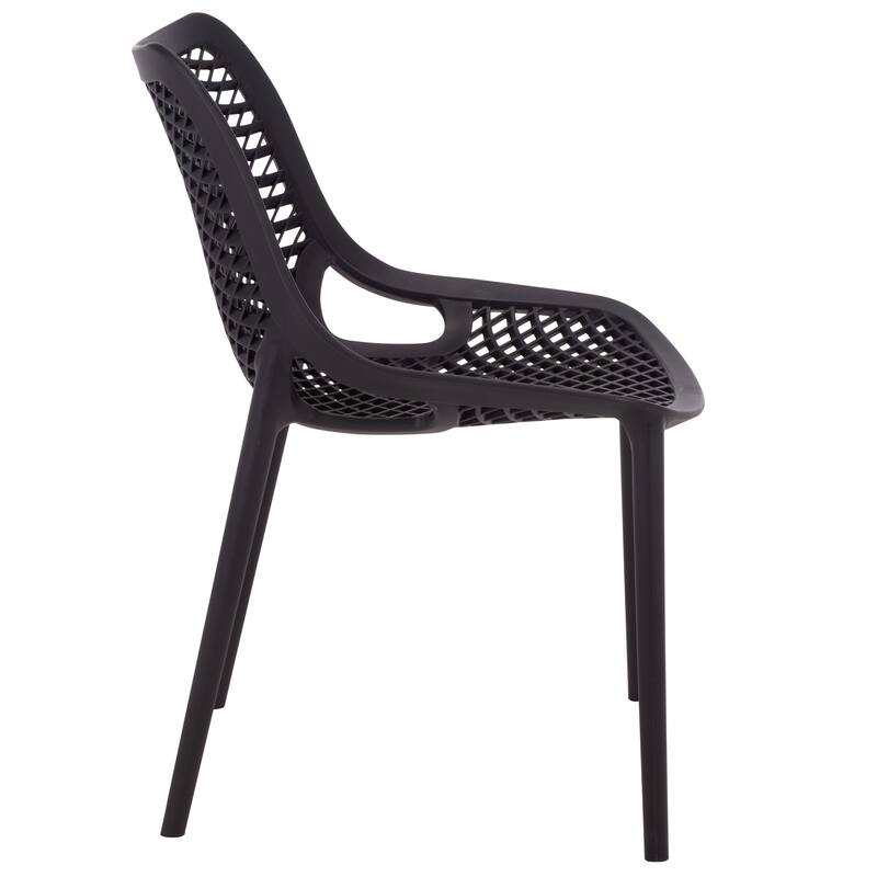 SAFAVIEH Outdoor Living Leila Dining Chair (Set of 2) - 20"W x 24"D x 32"H