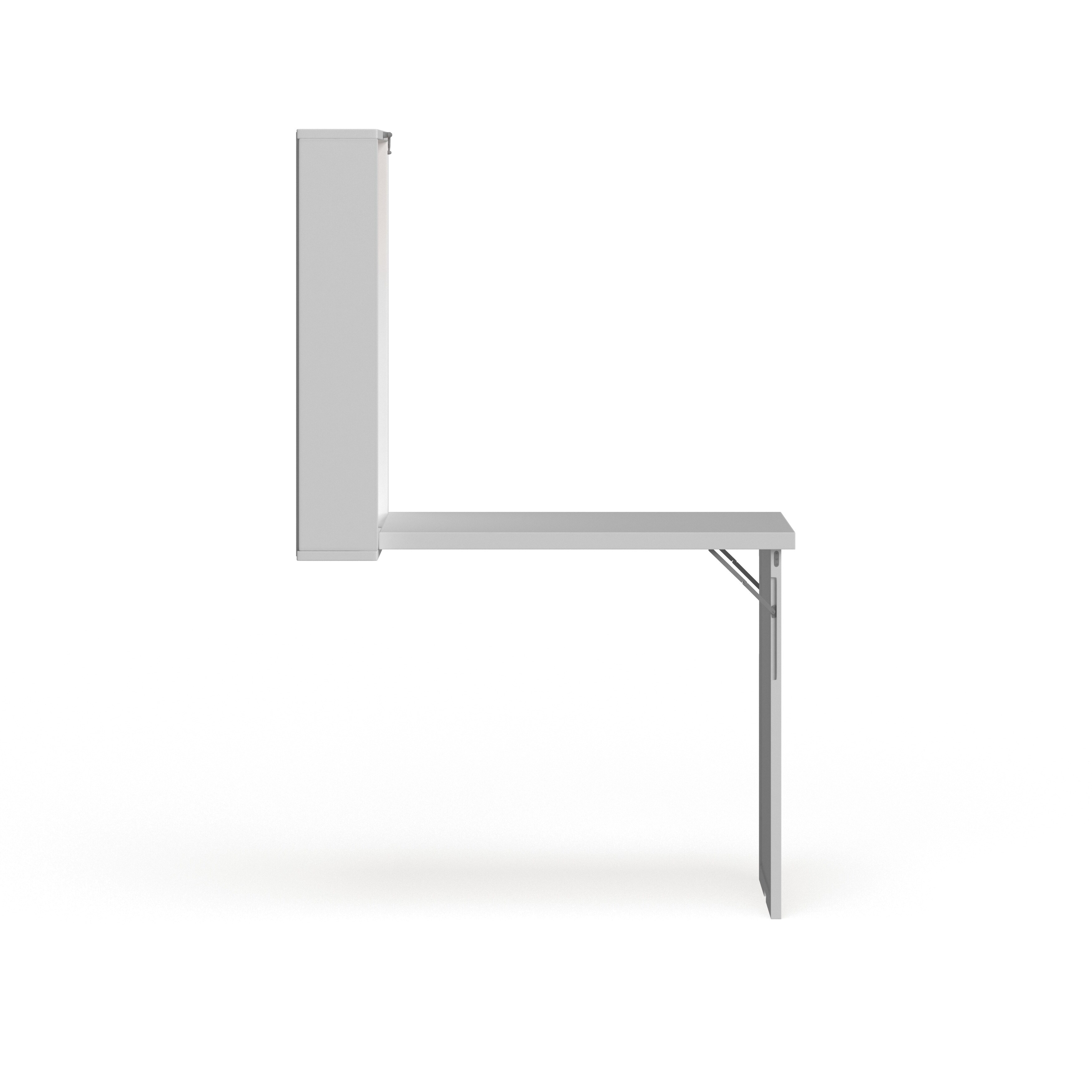 Shop Murphy Winter Antique White Fold Out Convertible Desk