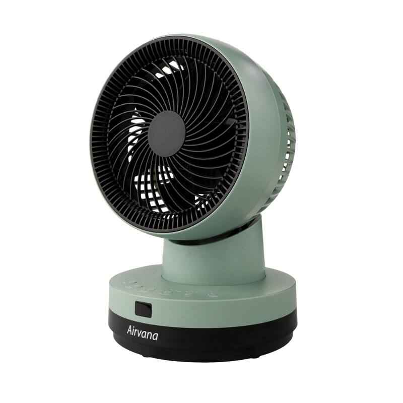 Airvana AV1200FAN Orbital Oscillating Portable Fan W/ Remote - Green