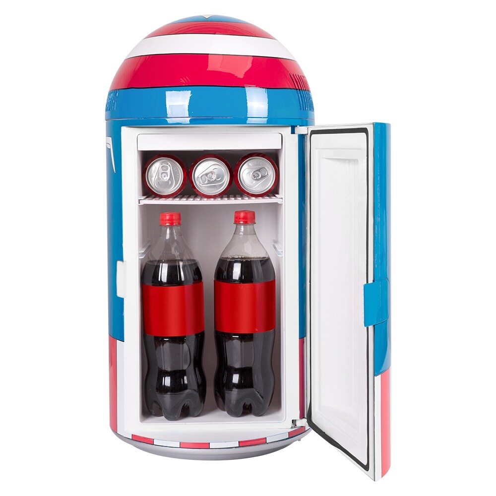 Shop Marvel Comics Captain America Vintage Uniform Pattern 14l Liter Thermoelectric Cooler Mini Fridge Overstock 16050694