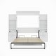 preview thumbnail 22 of 26, Brentwood Queen Murphy 2-pier Desk Bed
