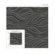 preview thumbnail 9 of 10, Seabrook Designs Melody Waves Non-Woven Unpasted Wallpaper