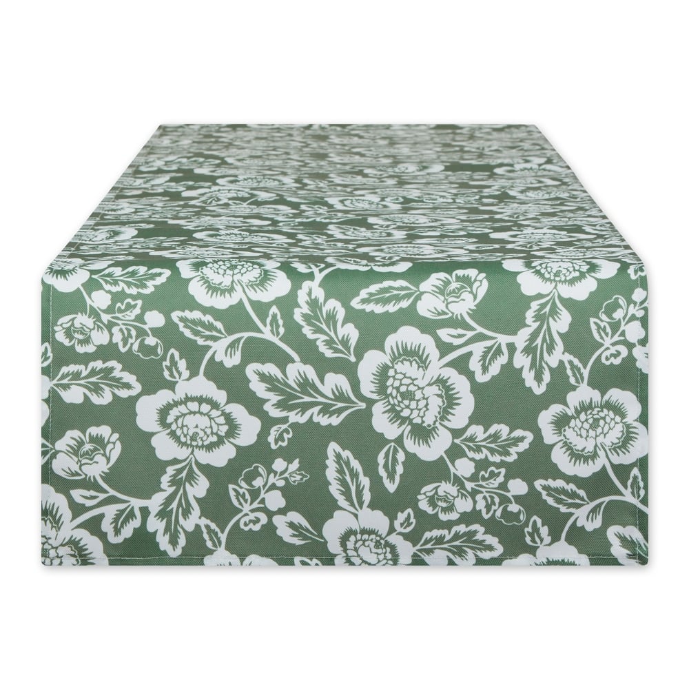 DII Floral Print Outdoor Table Runner