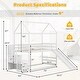 preview thumbnail 13 of 25, Twin over Twin Bunk Bed with Slide and 2-Step Storage Staircase