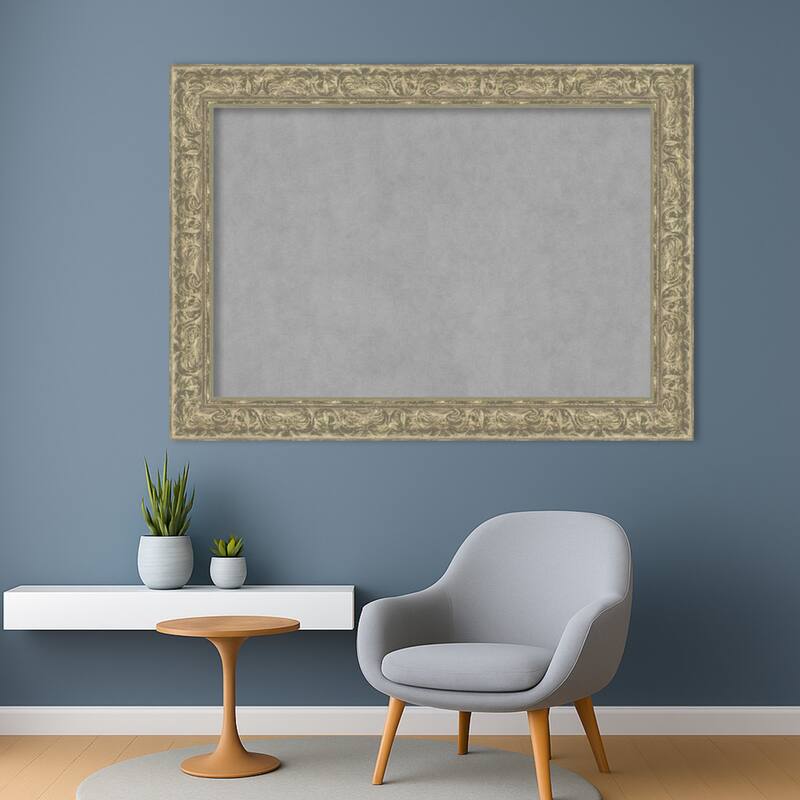Amanti Art Luxe Antique Silver Framed