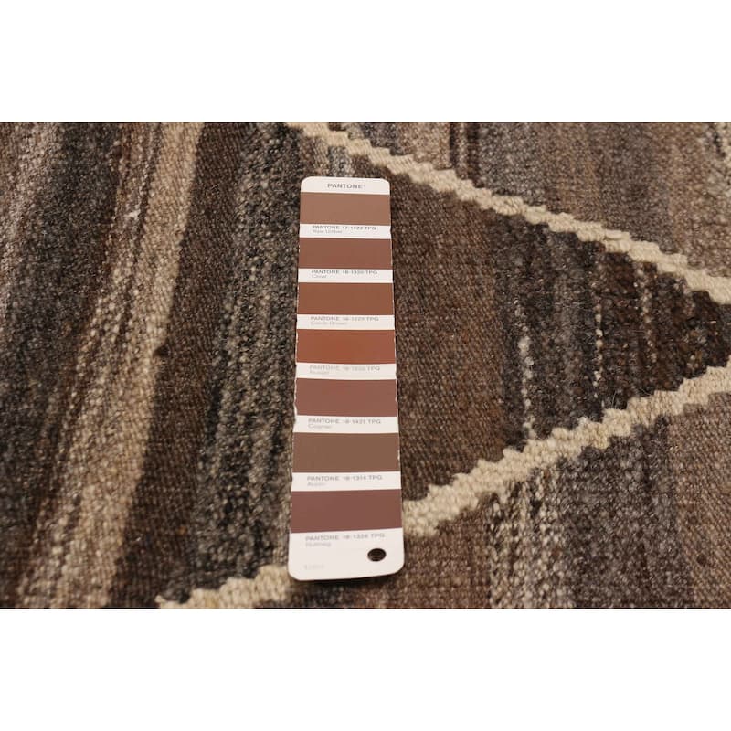 Sivas Brown Kilim 8'8" x 11'3" - 8'8 x 11'3