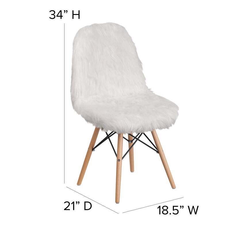 Shaggy Dog Accent Chair - Dorm Chair