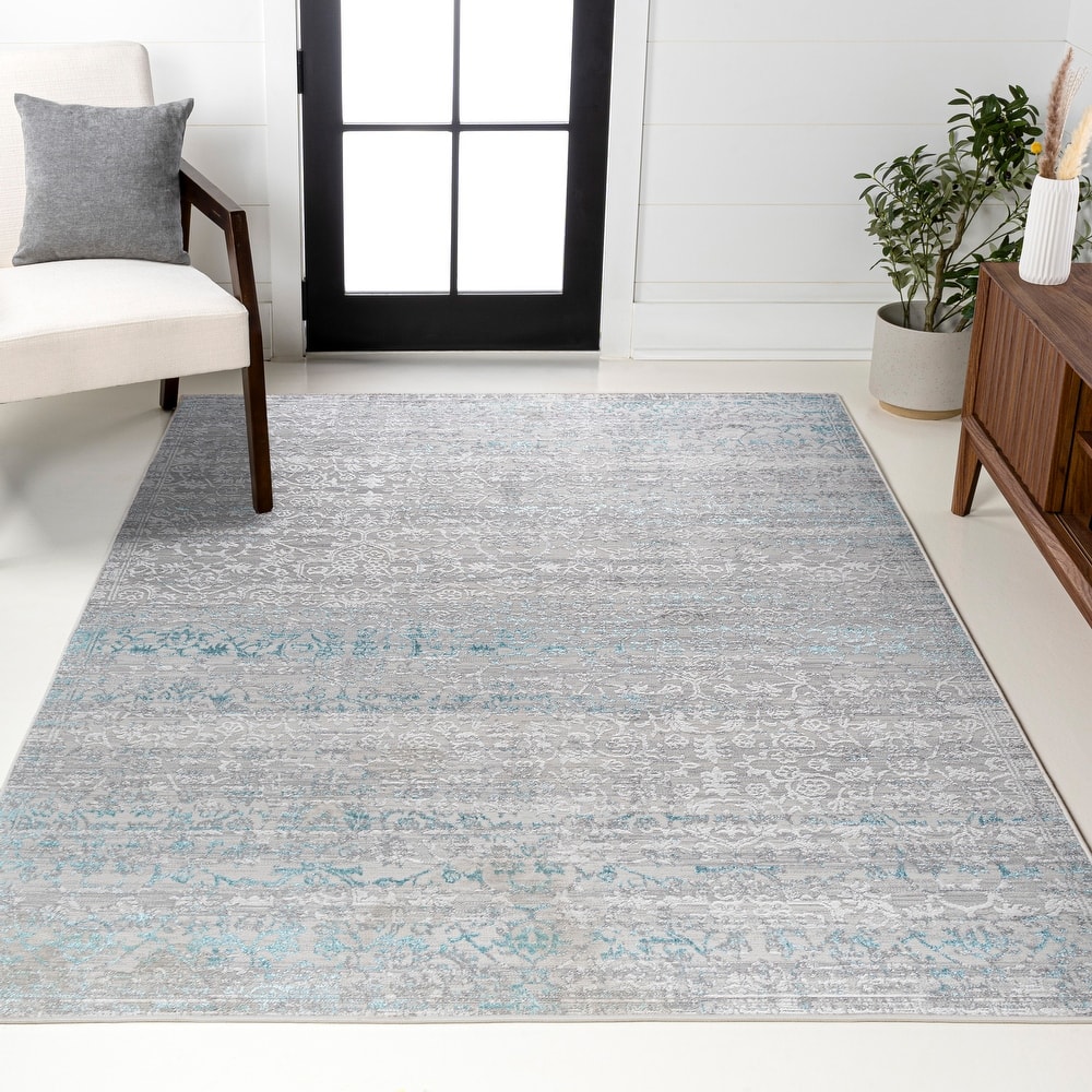 JONATHAN Y Arabesque Modern Strie' Area Rug