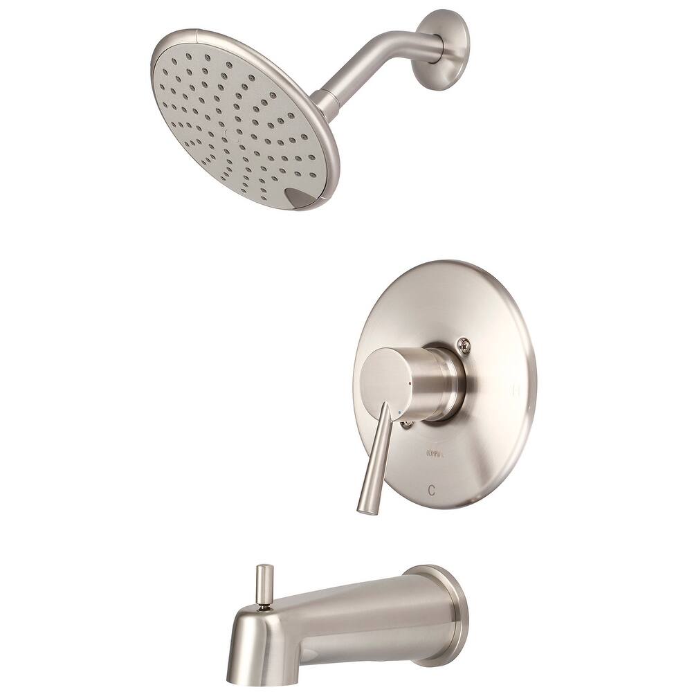 Pioneer Faucets i2 Tub and Shower Trim Package with 1.75 GPM Single