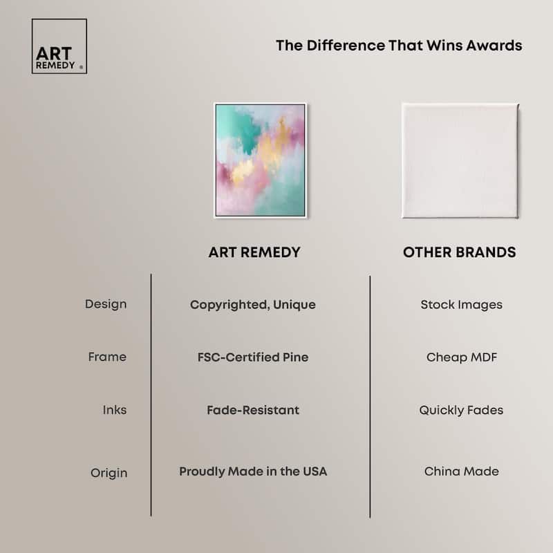 Pastel Dreams Mist Canvas by Art Remedy