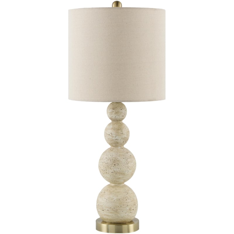 Livabliss Abalak Traditional Accent Table Lamp - Khaki