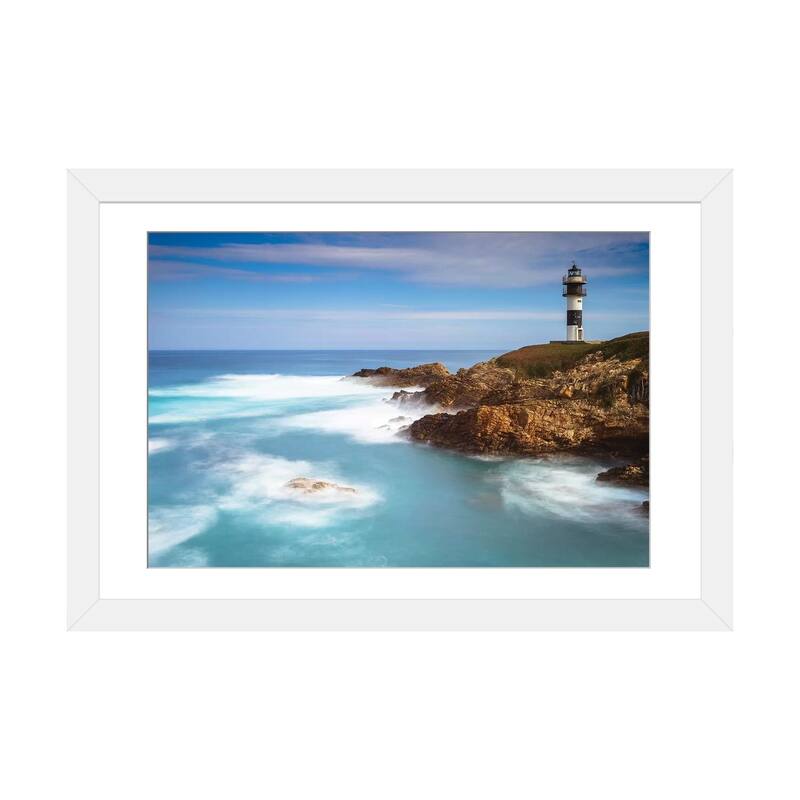 iCanvas "Illa Pancha, Galicia, Spain" by Sergio Lanza PFA - White - 16x24x1