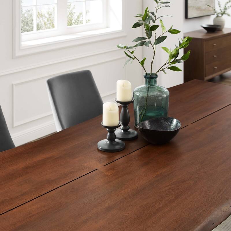 Ardor 96" Live Edge Acacia Wood Dining Table
