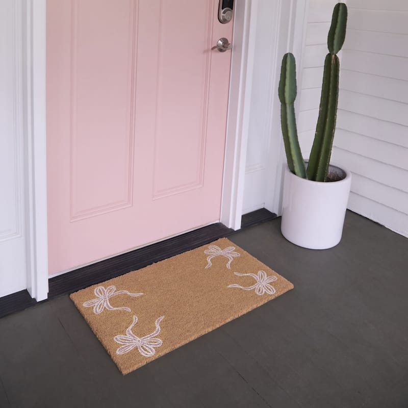 Ribbons Border 18" x 30" Doormat - 18" x 30"