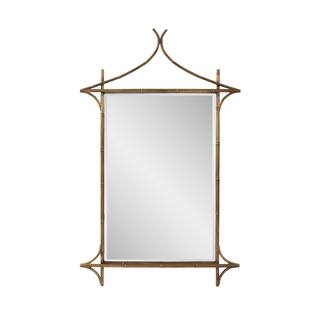 Moreau Metal Bamboo Styled Mirror - 48H X 30W X 1.3/4D