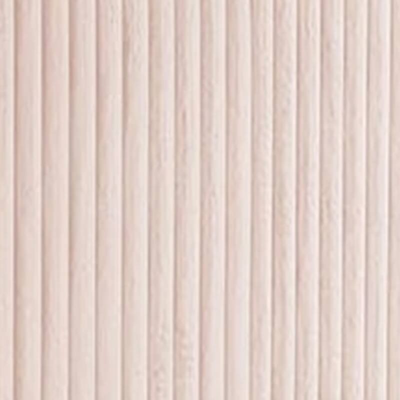 Wolo Twin Size Bed, Pink Channel Tufted Fur Chenille Upholstery