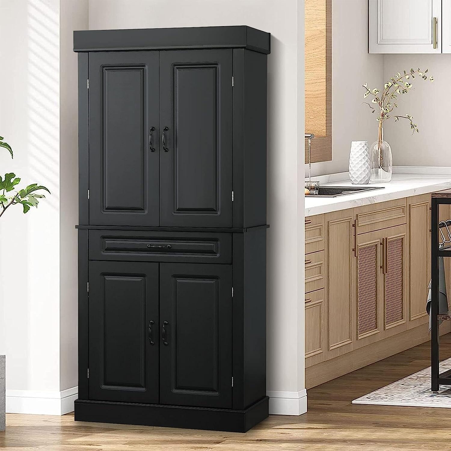 Floor discount pantry cabinet