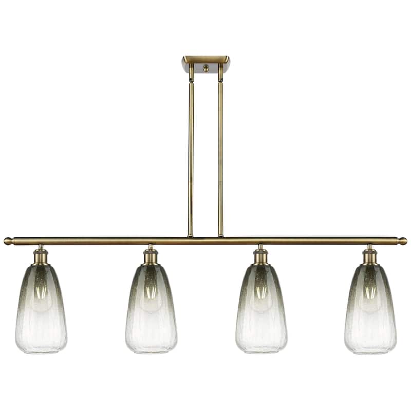 Innovations Lighting Endless Possibilities Ballston - Brookhaven Almond - 4 Light 48" Stem Hung Island Light