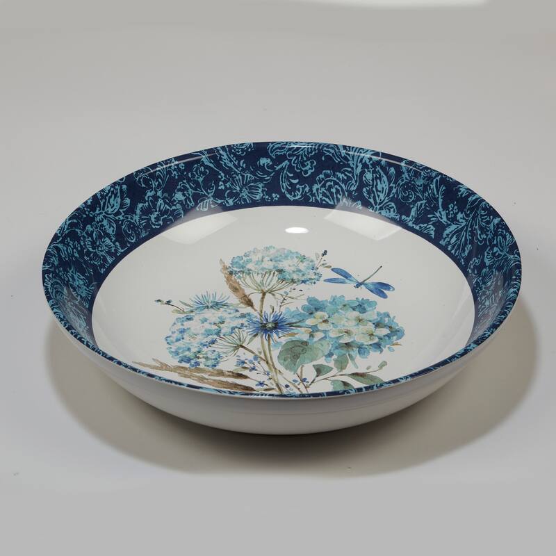 Certified International Bohemian Blue 144 oz. Serving Bowl