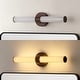 preview thumbnail 30 of 37, Elyse 20.13" 1-Light Industrial Mid-Century Iron Integrated LED Vanity Light, by JONATHAN Y